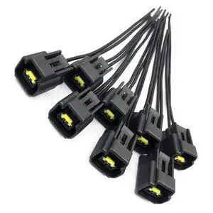 8pcs Ignition Coil Connector Plug Pigtail Harness with Wires Compatible with Fo-rd F-150 F-250 F-350 E-150 E-250 E-350 8pcs Ignition Coil Connector Plug Pigtail Harness with Wires Compatible with Fo-rd F-150 F-250 F-350 E-150 E-250 E-350