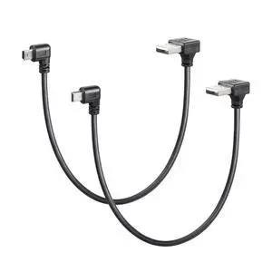 90 Degree Mini USB Short Cable, 1ft Up Angle USB 2.0 Type A to Left & Right Angle Mini B 5 Pin Charging Cable for Ti-84 Plus, GoPro, MP3 Player, Digital Camera, GPS Receiver, Dash Cam(RL) 90 Degree Mini USB Short Cable, 1ft Up Angle USB 2.0 Type A to Left & Right Angle Mini B 5 Pin Charging Cable for Ti-84 Plus, GoPro, MP3 Player, Digital Camera, GPS Receiver, Dash Cam(RL)