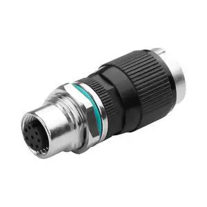 RJ45 to M12 8 Pin Adapter,M12 8Pin Female to RJ45 Female Ethernet Connector,IP68 Waterproof,for Automation Systems,Plug and Play RJ45 to M12 8 Pin Adapter,M12 8Pin Female to RJ45 Female Ethernet Connector,IP68 Waterproof,for Automation Systems,Plug and Play