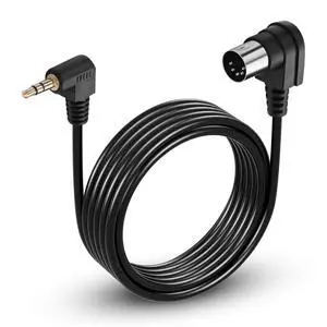 5 Pin DIN to 3.5mm Cable,90 Degree MIDI Din 5 Pin Male to 90 Degree 3.5mm 1/8'' Male TRS Stereo Jack Audio Cable for Speaker, MIDI Keyboard (3M/10FT) 5 Pin DIN to 3.5mm Cable,90 Degree MIDI Din 5 Pin Male to 90 Degree 3.5mm 1/8'' Male TRS Stereo Jack Audio Cable for Speaker, MIDI Keyboard (3M/10FT)