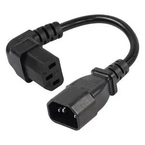 20cm 90 Degree IEC 320 C13 to C14 PDU Power Cable,C14 Male to Down Angle C13 Female Power Supply Extension Cord for Monitors,Computers,Etc(Dc13-c14) 20cm 90 Degree IEC 320 C13 to C14 PDU Power Cable,C14 Male to Down Angle C13 Female Power Supply Extension Cord for Monitors,Computers,Etc(Dc13-c14)