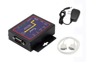 RS232 to Ethernet Serial Device Server, 1 Port RS 232 DB9 Serial to Ethernet TCP IP Device Server Converter RS232 to Ethernet Serial Device Server, 1 Port RS 232 DB9 Serial to Ethernet TCP IP Device Server Converter