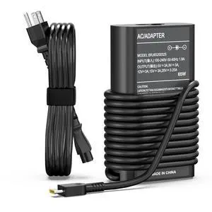 65W USB-C Laptop Charger for Dell Inspiron & Lenovo ThinkPad - 10.2ft/3.1m Extra Long Cable, Power Delivery Adapter for Inspiron 5420 ThinkPad T480 T490 65W USB-C Laptop Charger for Dell Inspiron & Lenovo ThinkPad - 10.2ft/3.1m Extra Long Cable, Power Delivery Adapter for Inspiron 5420 ThinkPad T480 T490