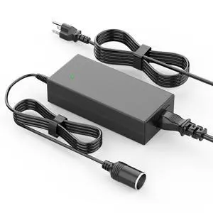110V/120V to 12V Converter 10A 120W AC to DC Power Supply Adapter, Car Cigarette Lighter Socket Wall Plug Transformer for Car Refrigerator, Cooler, Vacuum Cleaner, Dash Cam and 12V Car Devices 110V/120V to 12V Converter 10A 120W AC to DC Power Supply Adapter, Car Cigarette Lighter Socket Wall Plug Transformer for Car Refrigerator, Cooler, Vacuum Cleaner, Dash Cam and 12V Car Devices