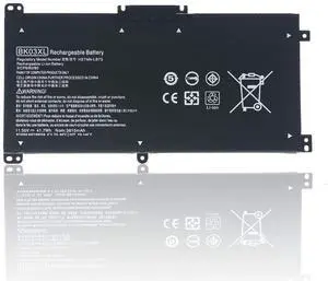 BK03XL Battery for HP Pavilion X360 14-BA 14M-BA Series | 11.55V 41.7Wh Li-ion Battery, Safety Certified, Over 500 Cycles, Fast Charging, Stable Performance BK03XL Battery for HP Pavilion X360 14-BA 14M-BA Series | 11.55V 41.7Wh Li-ion Battery, Safety Certified, Over 500 Cycles, Fast Charging, Stable Performance