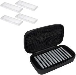 Clear Cases+ PU Case4 Pack Clear Plastic SSD Case with EVA PU M.2 SSD Holder Clear Cases+ PU Case4 Pack Clear Plastic SSD Case with EVA PU M.2 SSD Holder