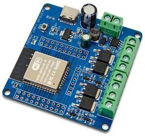 ESP32 4-Channel MOS Switch Module DC5-60V On-Board ESP32-32E WiFi and BLE Module DC Powered ESP32 4-Channel MOS Switch Module DC5-60V On-Board ESP32-32E WiFi and BLE Module DC Powered