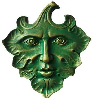 Yaregelun The Green Man Wall Art Sculpture Premium Quality Cast Iron Wall Plaque,the Green Man,Spring,Fantasy Decorative Sculpture Yaregelun The Green Man Wall Art Sculpture Premium Quality Cast Iron Wall Plaque,the Green Man,Spring,Fantasy Decorative Sculpture