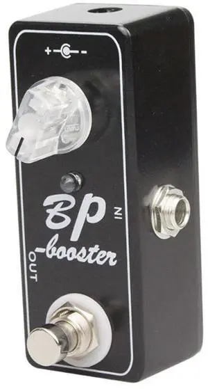 Effect Full Metal Shell Guitar Pedal BP Booster Mini Design True Bypass Clean Sound Boost Functionality Effect Full Metal Shell Guitar Pedal BP Booster Mini Design True Bypass Clean Sound Boost Functionality