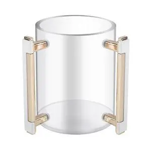 Hand Washing Cup Acrylic Round Washing Cup Hand Wash Cup with Two Metal Handles for Jewish Prayer Wash Cup Gold Hand Washing Cup Acrylic Round Washing Cup Hand Wash Cup with Two Metal Handles for Jewish Prayer Wash Cup Gold