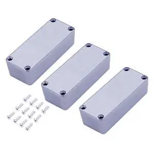 1590A Aluminum Guitar Effects Pedal Enclosure 92x38x31mm Unfinished Diecast Stomp Box for Guitar Effects 1590A Aluminum Guitar Effects Pedal Enclosure 92x38x31mm Unfinished Diecast Stomp Box for Guitar Effects