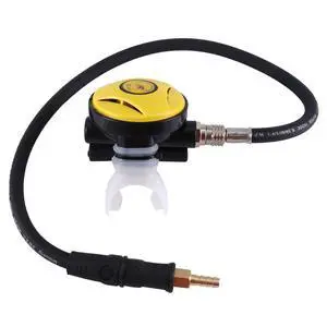 Scuba Diving Diver Regulator Diving Snorkel Tube Snorkeling Equipment Pressure Reducer 2Nd Dive Diving Regulator-Yellow Scuba Diving Diver Regulator Diving Snorkel Tube Snorkeling Equipment Pressure Reducer 2Nd Dive Diving Regulator-Yellow