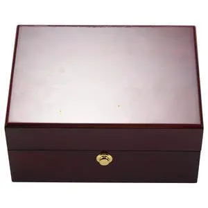 Large Size Wood Lacquered Glossy Single Watch Box with PU Leather Cushion Large Size Wood Lacquered Glossy Single Watch Box with PU Leather Cushion