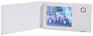 2.4inch Birthday White Video Book Card 128MB LCD Invitation Gift Music Greeting Card Upload Video LCD Greeting Card 2.4inch Birthday White Video Book Card 128MB LCD Invitation Gift Music Greeting Card Upload Video LCD Greeting Card
