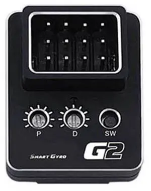 G2 Dual System Assisted Drift Car Gyroscope 8.4V High Voltage Suitable for 1/10 RC Remote Drift Car Aluminum Case A G2 Dual System Assisted Drift Car Gyroscope 8.4V High Voltage Suitable for 1/10 RC Remote Drift Car Aluminum Case A