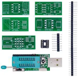 CH341A Programmer V1.7 1.8V Level Shift W25Q64FW W25Q128FW Gd25LQ64 CH341A Programmer V1.7 1.8V Level Shift W25Q64FW W25Q128FW Gd25LQ64