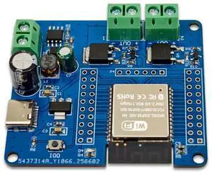 ESP32 Dual-Channel MOS Switch Module DC5-60V On-Board ESP32-32E WiFi and BLE Module ESP32 Dual-Channel MOS Switch Module DC5-60V On-Board ESP32-32E WiFi and BLE Module