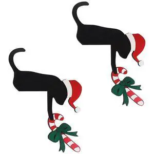 Christmas Door Toppers Decor, Top Door Frame Corner Sign Decorations, Home Frame Decor Ornament for Home Decor H Christmas Door Toppers Decor, Top Door Frame Corner Sign Decorations, Home Frame Decor Ornament for Home Decor H