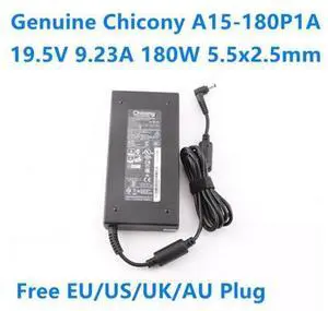 Chicony 180W Charger 19.5V 9.23A A15-180P1A For CLEVO P950HR P650RG MSI WS60 GE70 GE62 6QF A180A005L Laptop AC Adapter Chicony 180W Charger 19.5V 9.23A A15-180P1A For CLEVO P950HR P650RG MSI WS60 GE70 GE62 6QF A180A005L Laptop AC Adapter