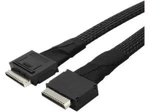 Professional External SFF-8611 8I Male to SFF-8611 PCIe Data Servers Cable External Card Adapter Data Transfer Cable(50cm) Professional External SFF-8611 8I Male to SFF-8611 PCIe Data Servers Cable External Card Adapter Data Transfer Cable(50cm)