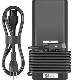 130W USB C Laptop Charger Compatible with Dell Precision 5530 5550 5560 5570 5750 5760 5770 Latitude 5401 5411 5501 5511 5520 XPS 15 17 9575 9500 9700 Power Supply Cord (DA130PM170 HA130PM170 0K00F5) 130W USB C Laptop Charger Compatible with Dell Precision 5530 5550 5560 5570 5750 5760 5770 Latitude 5401 5411 5501 5511 5520 XPS 15 17 9575 9500 9700 Power Supply Cord (DA130PM170 HA130PM170 0K00F5)