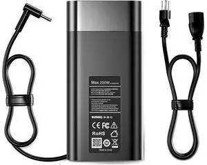 200W Laptop Charger Compatible with HP Victus 15 17 Omen Pavilion Gaming 15 17 ZBook Fury Create Studio 17 15 G9 G10 G8 G7 G6 G5 G4 Envy 15 15u 2020 TPN-DA10 L00818-850 Power Cord 200W Laptop Charger Compatible with HP Victus 15 17 Omen Pavilion Gaming 15 17 ZBook Fury Create Studio 17 15 G9 G10 G8 G7 G6 G5 G4 Envy 15 15u 2020 TPN-DA10 L00818-850 Power Cord