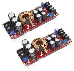 2pcs 1200W 20A DC Converter Boost Power Supply Module Voltage Converter 8-60V to 12-83V 2pcs 1200W 20A DC Converter Boost Power Supply Module Voltage Converter 8-60V to 12-83V