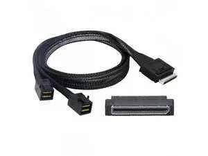 HKCY SF-051 OCuLink PCIe PCI-Express SFF-8611 8x 8-Lane to Dual SFF-8643 HD 4x SSD Data Active Cable 50cm HKCY SF-051 OCuLink PCIe PCI-Express SFF-8611 8x 8-Lane to Dual SFF-8643 HD 4x SSD Data Active Cable 50cm