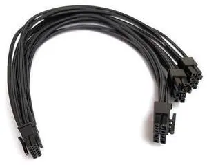 Vszerda PCIE 5.0 Power Supply 3x8 Pin to 16Pin Mini 12+4Pin 12VHPWR 600W PSU Extension Cable for RTX 3090Ti,4070Ti 4080,4090 Graphics Card A SUS, E VGA, Seasonic Modular Power Supply 16AWG27.5Inch Vszerda PCIE 5.0 Power Supply 3x8 Pin to 16Pin Mini 12+4Pin 12VHPWR 600W PSU Extension Cable for RTX 3090Ti,4070Ti 4080,4090 Graphics Card A SUS, E VGA, Seasonic Modular Power Supply 16AWG27.5Inch