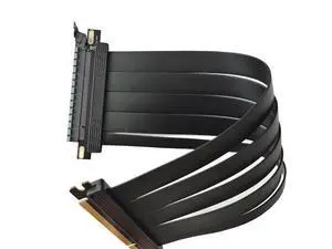 Vszerda PCI-E 4.0 High Speed Flexible Extender Riser Cable 20cm 180 Degree Vszerda PCI-E 4.0 High Speed Flexible Extender Riser Cable 20cm 180 Degree