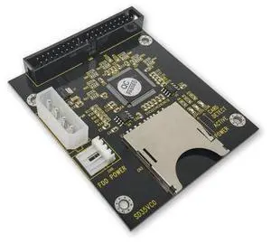 Vszerda SD SDHC Memory Card to 3.5" 40 Pin IDE Hard Disk Drive Adapter Secure Digital Converter Vszerda SD SDHC Memory Card to 3.5" 40 Pin IDE Hard Disk Drive Adapter Secure Digital Converter
