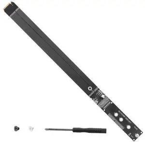 Vszerda M.2 NVMe SSD Extension Cable M2 M-Key NVME Male to Female Adapter for Motherboard SSD 2230/2242/2260/2280 NVME Support only (33 cm/13 in) Vszerda M.2 NVMe SSD Extension Cable M2 M-Key NVME Male to Female Adapter for Motherboard SSD 2230/2242/2260/2280 NVME Support only (33 cm/13 in)