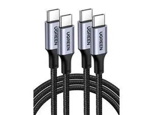 USB C to USB C Cable, 100W 2-Pack USB C Charger Cable for iPhone 17/17 Air/17 Pro/17 Pro Max/16, MacBook Pro, iPad Pro, Dell XPS, Samsung Galaxy S25/S24/S23 Ultra, Switch, Pixel, 1.6FT Black USB C to USB C Cable, 100W 2-Pack USB C Charger Cable for iPhone 17/17 Air/17 Pro/17 Pro Max/16, MacBook Pro, iPad Pro, Dell XPS, Samsung Galaxy S25/S24/S23 Ultra, Switch, Pixel, 1.6FT Black