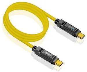 Vszerda USB C to USB C Cable 3ft, 20Gbps Type C Silicone Data Charger Cable, Type C Charging Cable 140W, with LED Light, Support 8K@60Hz Video for MacBook Pro,Galaxy S23 S22, Yellow Vszerda USB C to USB C Cable 3ft, 20Gbps Type C Silicone Data Charger Cable, Type C Charging Cable 140W, with LED Light, Support 8K@60Hz Video for MacBook Pro,Galaxy S23 S22, Yellow