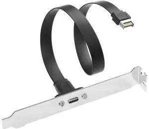 Vszerda 20Gbps USB 3.2 Gen 2x2 USB-C Adapter Flat Cable, Internal USB 3.2 20-Pin Type-E Vszerda 20Gbps USB 3.2 Gen 2x2 USB-C Adapter Flat Cable, Internal USB 3.2 20-Pin Type-E