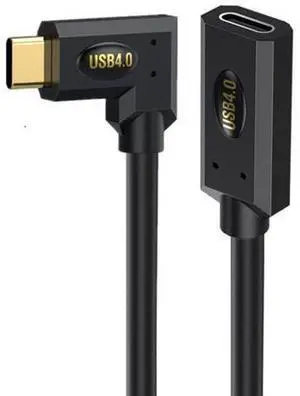 Vszerda USB4.0 Cable Spring Coiled, USB C to USB C Cord 8K/6K @60hz 40Gbps 240W Fast Data Charging Type C Spring Spiral Cord Cables, 4FT/1.2M (Male to Female, Straight to Left/Right Angled) Vszerda USB4.0 Cable Spring Coiled, USB C to USB C Cord 8K/6K @60hz 40Gbps 240W Fast Data Charging Type C Spring Spiral Cord Cables, 4FT/1.2M (Male to Female, Straight to Left/Right Angled)