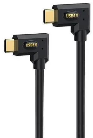 Vszerda USB4.0 Cable Spring Coiled, USB C to USB C Cord 8K/6K @60hz 40Gbps 240W Fast Data Charging Type C Spring Spiral Cord Cables, 4FT/1.2M (Male to Male, Left/Right to Left/Right) Vszerda USB4.0 Cable Spring Coiled, USB C to USB C Cord 8K/6K @60hz 40Gbps 240W Fast Data Charging Type C Spring Spiral Cord Cables, 4FT/1.2M (Male to Male, Left/Right to Left/Right)