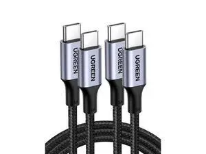 UGREEN USB C to USB C Cable, 100W 2-Pack USB C Charger Cable for iPhone 17/17 Air/17 Pro/17 Pro Max/16, MacBook Pro, iPad Pro, Dell XPS, Samsung Galaxy S25/S24/S23 Ultra, Switch, Pixel, 3.3FT Black UGREEN USB C to USB C Cable, 100W 2-Pack USB C Charger Cable for iPhone 17/17 Air/17 Pro/17 Pro Max/16, MacBook Pro, iPad Pro, Dell XPS, Samsung Galaxy S25/S24/S23 Ultra, Switch, Pixel, 3.3FT Black