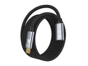Vszerda USB C Extension Cable 10FT, 20Gbps/240W USB3.2 Type C Extender Cord, 4K@60Hz Video Output Nylon Braided USB C Male to Female Extension Charging Cable Compatibility with Thunderbolt 4/3 Vszerda USB C Extension Cable 10FT, 20Gbps/240W USB3.2 Type C Extender Cord, 4K@60Hz Video Output Nylon Braided USB C Male to Female Extension Charging Cable Compatibility with Thunderbolt 4/3