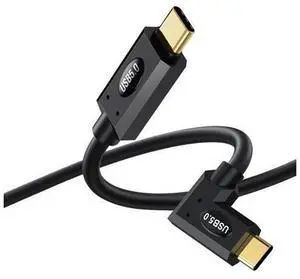 Vszerda Right Angle USB C Cable 2ft, 80Gbps Right Angle Thunderbolt 5 Cable, 240W Power, Dual 8K Display, 120Gbps Bandwith, 90 Degree USB C Thunderbolt Cord, Compatible for MacBook,iPhone 16,SSD Vszerda Right Angle USB C Cable 2ft, 80Gbps Right Angle Thunderbolt 5 Cable, 240W Power, Dual 8K Display, 120Gbps Bandwith, 90 Degree USB C Thunderbolt Cord, Compatible for MacBook,iPhone 16,SSD