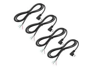 Vszerda 4Pcs Right Angle USB C to 4 Pin Bare Wire Open End Wire 1M/3FT, 90 Degree USB Type C Male Plug 4 Pin Pigtail Power and Data Cable 5V/2A, for USB Type C Device Replacement Repair DIY Cable Vszerda 4Pcs Right Angle USB C to 4 Pin Bare Wire Open End Wire 1M/3FT, 90 Degree USB Type C Male Plug 4 Pin Pigtail Power and Data Cable 5V/2A, for USB Type C Device Replacement Repair DIY Cable