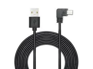Vszerda 90 Degree Dash Cam Mini USB Power Cord 11FT, Left Angle USB Car Camera Charging Cable, for GPS Navigator and Other Devices Charging Vszerda 90 Degree Dash Cam Mini USB Power Cord 11FT, Left Angle USB Car Camera Charging Cable, for GPS Navigator and Other Devices Charging