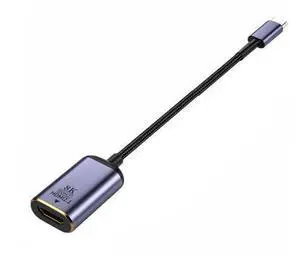 Vszerda USB4 USB-C Type-C Source to Female HDMI 2.0 Cable Display 8K 60HZ UHD 4K HDMI Male Monitor Vszerda USB4 USB-C Type-C Source to Female HDMI 2.0 Cable Display 8K 60HZ UHD 4K HDMI Male Monitor