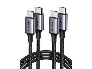 UGREEN USB C to USB C Cable 3.3FT, 60W 2-Pack USB C Cable Nylon Braided Type C Cord for iPhone 17/16, Galaxy S25/S24/S23, Pixel 10/9, MacBook Air/Pro, Dell XPS, iPad Pro/Mini/Air, Switch, Steam Deck UGREEN USB C to USB C Cable 3.3FT, 60W 2-Pack USB C Cable Nylon Braided Type C Cord for iPhone 17/16, Galaxy S25/S24/S23, Pixel 10/9, MacBook Air/Pro, Dell XPS, iPad Pro/Mini/Air, Switch, Steam Deck