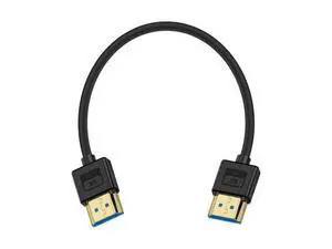 Vszerda Ultra Thin Short HDMI 2.1 Cable 1ft, Flexible Slim Soft Silicone 8K HDMI Male to Male Cable, 48Gbps, 8K@60Hz Compatible for PS5, Monitor, PC and More Vszerda Ultra Thin Short HDMI 2.1 Cable 1ft, Flexible Slim Soft Silicone 8K HDMI Male to Male Cable, 48Gbps, 8K@60Hz Compatible for PS5, Monitor, PC and More