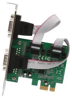 Vszerda 2 Port Serial DB9 RS232 PCI-e 1.0 x1 with Low Bracket SI-PEX15055 Vszerda 2 Port Serial DB9 RS232 PCI-e 1.0 x1 with Low Bracket SI-PEX15055