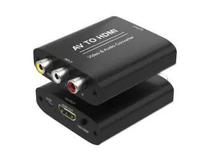 Vszerda RCA to HDMI Converter, AV to HDMI Converter, 1080P RCA Composite CVBS Audio Video Adapter Supports PAL/NTSC, Red White Yellow to HDTV Adapter Compatible for TV/PC/Wii/PS2/ PS3/VCR/DVD Players Vszerda RCA to HDMI Converter, AV to HDMI Converter, 1080P RCA Composite CVBS Audio Video Adapter Supports PAL/NTSC, Red White Yellow to HDTV Adapter Compatible for TV/PC/Wii/PS2/ PS3/VCR/DVD Players