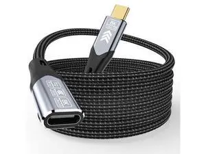 Vszerda USB-c Extension Cable 6.6FT/2M Compatible with Thunderbolt 4 Extension Cable high Speed 40Gbps Data Transfer, USB c Male to Female, 8K Display/Video 240W, for Docking Station Vszerda USB-c Extension Cable 6.6FT/2M Compatible with Thunderbolt 4 Extension Cable high Speed 40Gbps Data Transfer, USB c Male to Female, 8K Display/Video 240W, for Docking Station