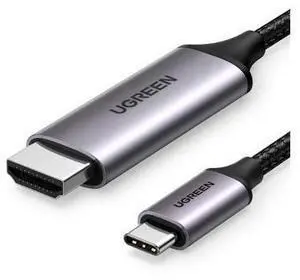 UGREEN USB C to HDMI Cable (4K@60Hz) 10FT, Type C to HDMI Adapter Thunderbolt 4/3 to HDMI for Home Office Compatible with iPhone 17 Pro Max, MacBook Pro Air iPad Pro, XPS, Galaxy S25, Steam Deck UGREEN USB C to HDMI Cable (4K@60Hz) 10FT, Type C to HDMI Adapter Thunderbolt 4/3 to HDMI for Home Office Compatible with iPhone 17 Pro Max, MacBook Pro Air iPad Pro, XPS, Galaxy S25, Steam Deck