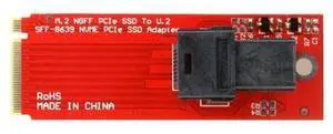 Vszerda M-Key 22x80mm 2260 to Horizontal SFF-8643 Socket PCI-E U.2 Kit SFF-8639 NVME PCIe4.0 SSD Adapter for SSD750 p3600 p3700 M.2 Vszerda M-Key 22x80mm 2260 to Horizontal SFF-8643 Socket PCI-E U.2 Kit SFF-8639 NVME PCIe4.0 SSD Adapter for SSD750 p3600 p3700 M.2